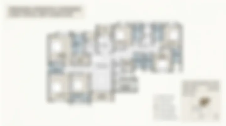 4 BHK floor plan at Vrindavan Greenlife, 2,790 sqft